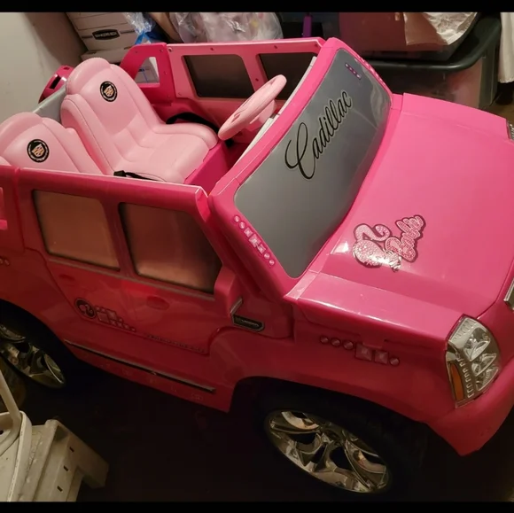 Power Wheels Pink Barbie Cadillac Escalade